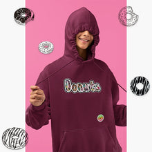 Charger l'image dans la galerie, Sweat à capuche Bio - Femme - Donuts
