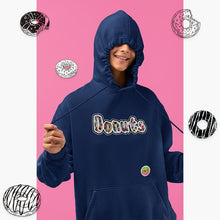Charger l'image dans la galerie, Sweat à capuche Bio - Femme - Donuts