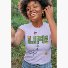 Charger l'image dans la galerie, T-shirt Bio - Femme - Life is Beautiful