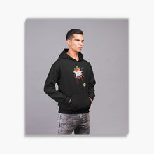 Charger l'image dans la galerie, Sweat à capuche Bio - Homme - Fraise Splash
