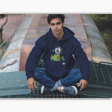 Charger l'image dans la galerie, Sweat à capuche Bio - Homme - Kiwi Lotus OM