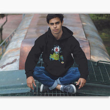 Charger l'image dans la galerie, Sweat à capuche Bio - Homme - Kiwi Lotus OM