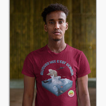 Charger l'image dans la galerie, T-shirt Bio - Homme - Aujourd`hui c`est demain