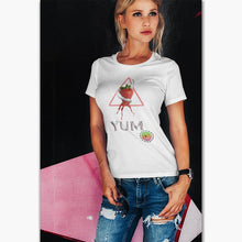 Charger l'image dans la galerie, T-shirt Bio - Femme - Fraise Yum