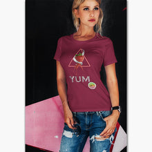 Charger l'image dans la galerie, T-shirt Bio - Femme - Fraise Yum