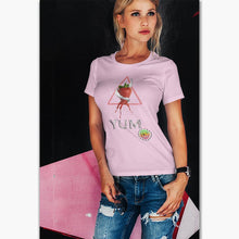 Charger l'image dans la galerie, T-shirt Bio - Femme - Fraise Yum
