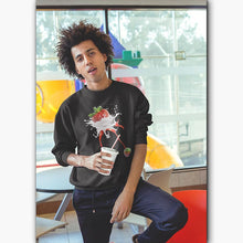 Charger l'image dans la galerie, Sweat Bio - Homme - Fraise Splash