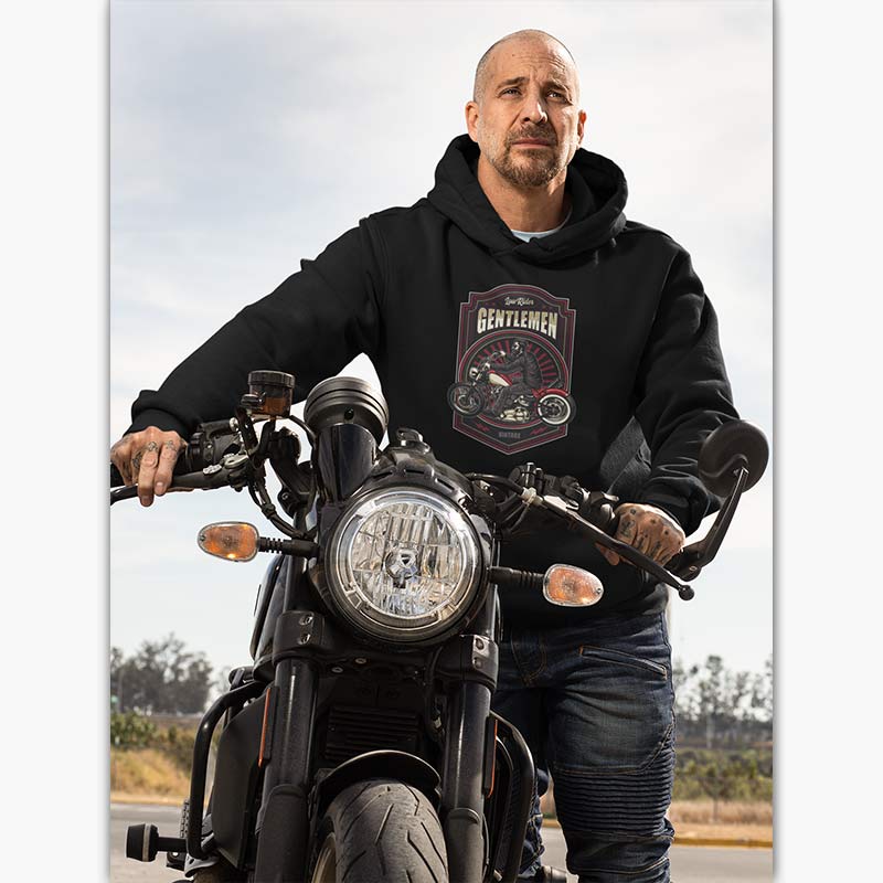Sweat à capuche Bio - Homme - Harley Lowrider