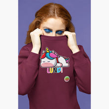 Charger l&#39;image dans la galerie, Sweat Bio - Femme - Licorne lundi