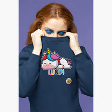 Charger l&#39;image dans la galerie, Sweat Bio - Femme - Licorne lundi