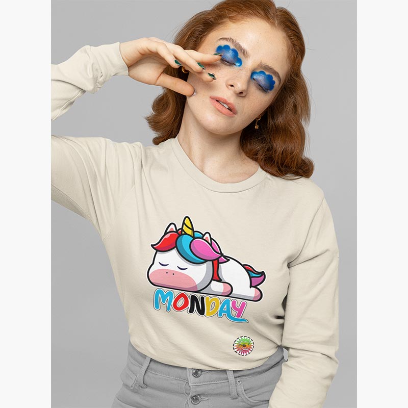 Sweat Bio - Femme - Licorne monday