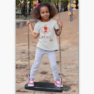 T-shirt Bio - Enfant/Adolescent - Fraise Yum