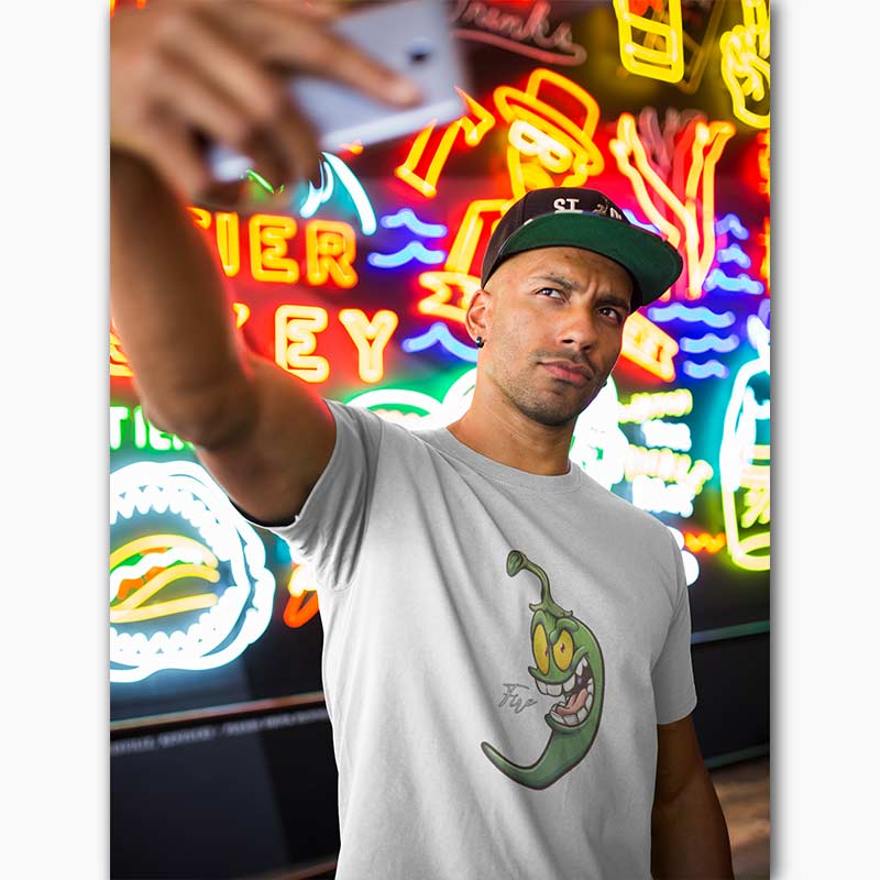 T-shirt Bio - Homme - Piment vert
