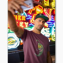 Charger l&#39;image dans la galerie, T-shirt Bio - Homme - Piment vert