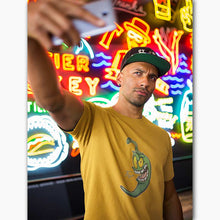 Charger l&#39;image dans la galerie, T-shirt Bio - Homme - Piment vert