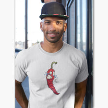 Charger l&#39;image dans la galerie, T-shirt Bio - Homme - Piment rouge