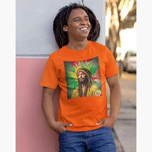 Charger l&#39;image dans la galerie, T-shirt Bio - Homme - Rasta Freedom