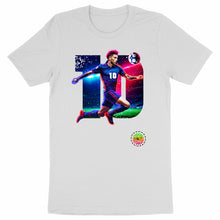 Charger l&#39;image dans la galerie, T-shirt Bio - Homme - Football numéro 10 