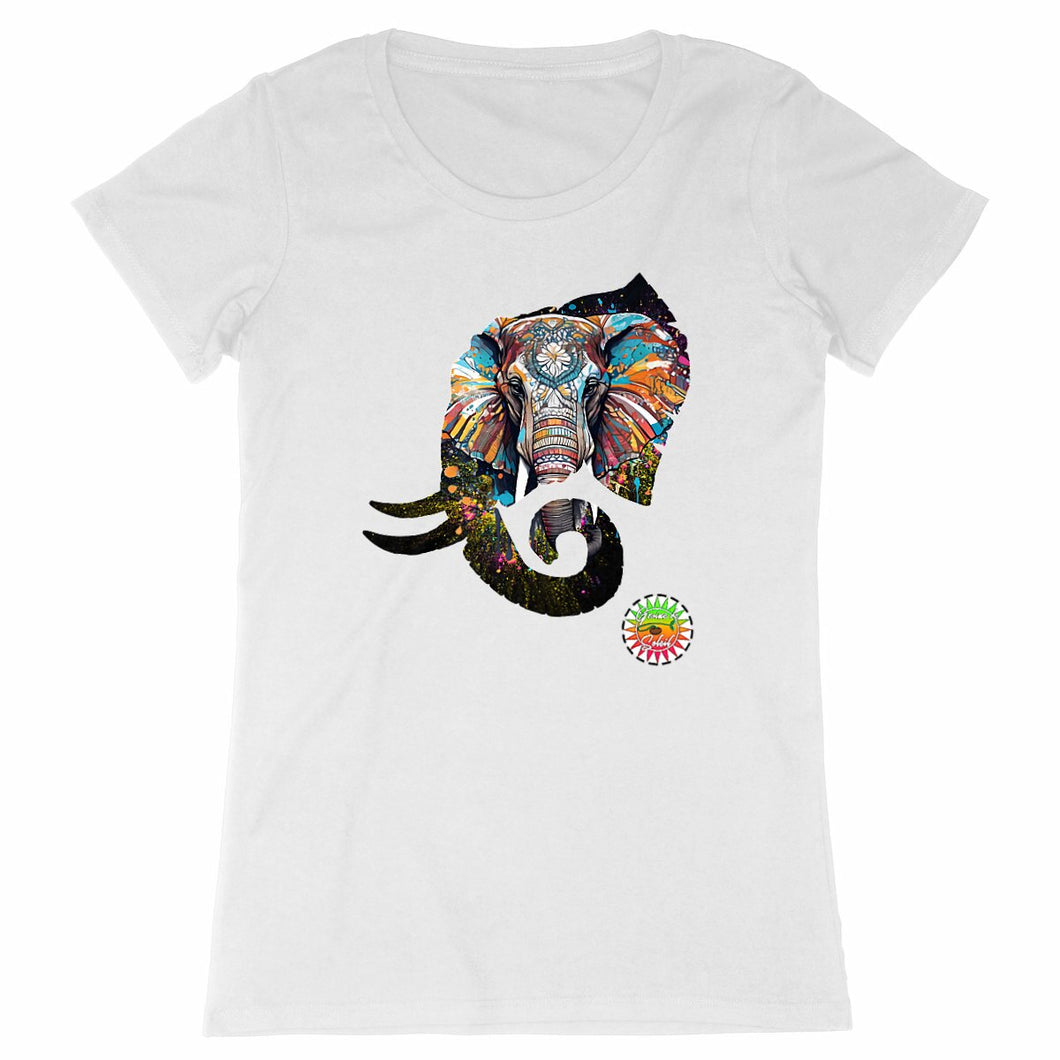 T-shirt Bio - Femme - Elephant