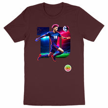 Charger l&#39;image dans la galerie, T-shirt Bio - Homme - Football numéro 10 