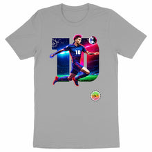 Charger l&#39;image dans la galerie, T-shirt Bio - Homme - Football numéro 10 