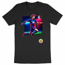 Charger l&#39;image dans la galerie, T-shirt Bio - Homme - Football numéro 10 