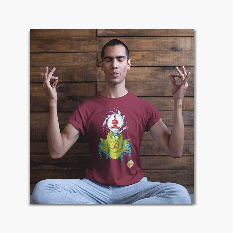 T-shirt Bio - Homme - Kiwi Lotus OM