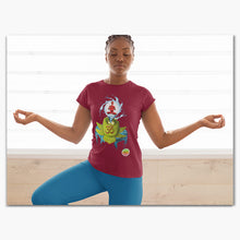 Charger l&#39;image dans la galerie, T-shirt Bio - Femme - Kiwi Lotus OM