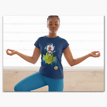 Charger l&#39;image dans la galerie, T-shirt Bio - Femme - Kiwi Lotus OM