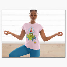 Charger l&#39;image dans la galerie, T-shirt Bio - Femme - Kiwi Lotus OM