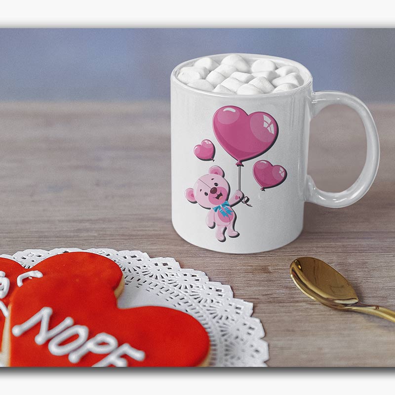 Mug - Coeur de nounours