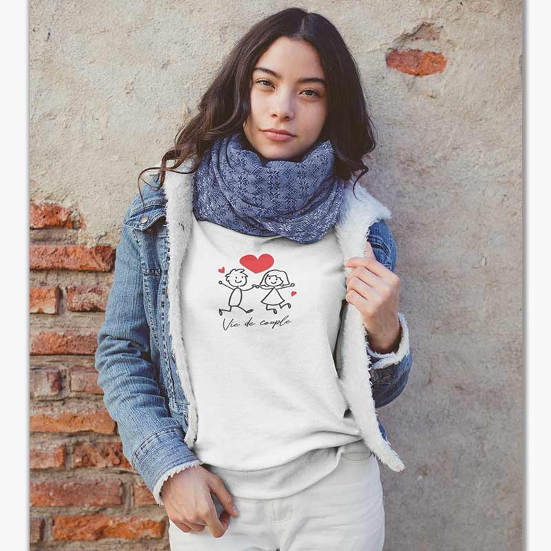 Sweat Bio - Femme - Vie de Couple