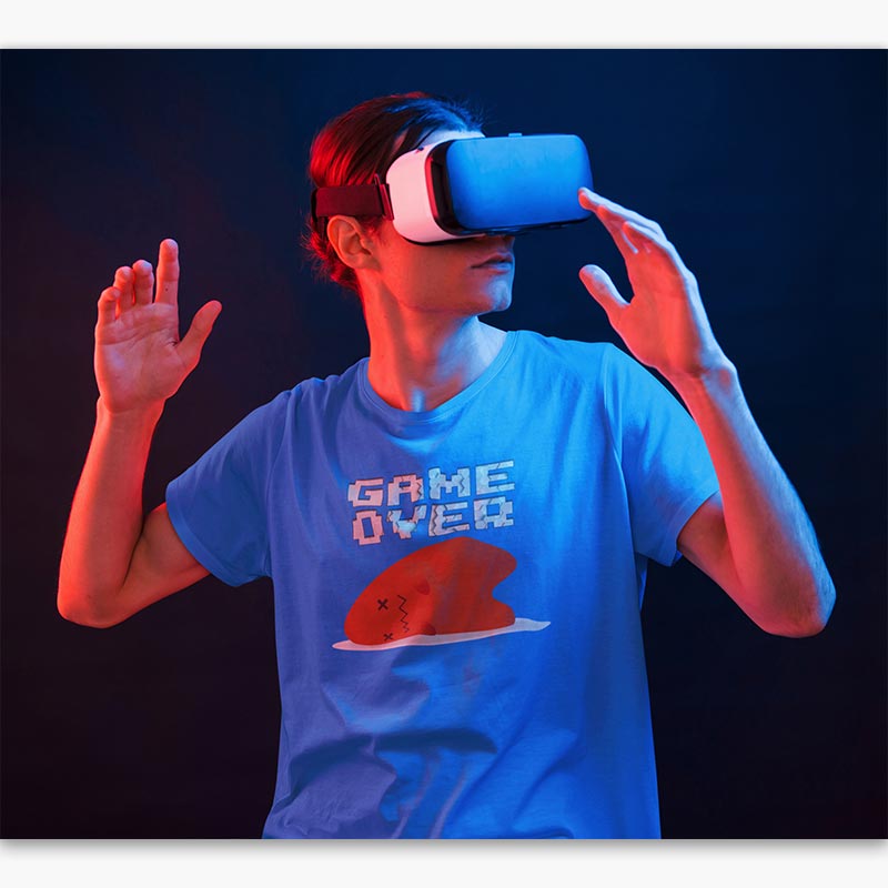 T-shirt Bio - Homme - Game Over