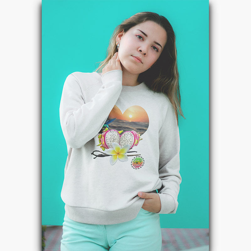 Sweat Bio - Enfant/Adolescent - Coeur Océan