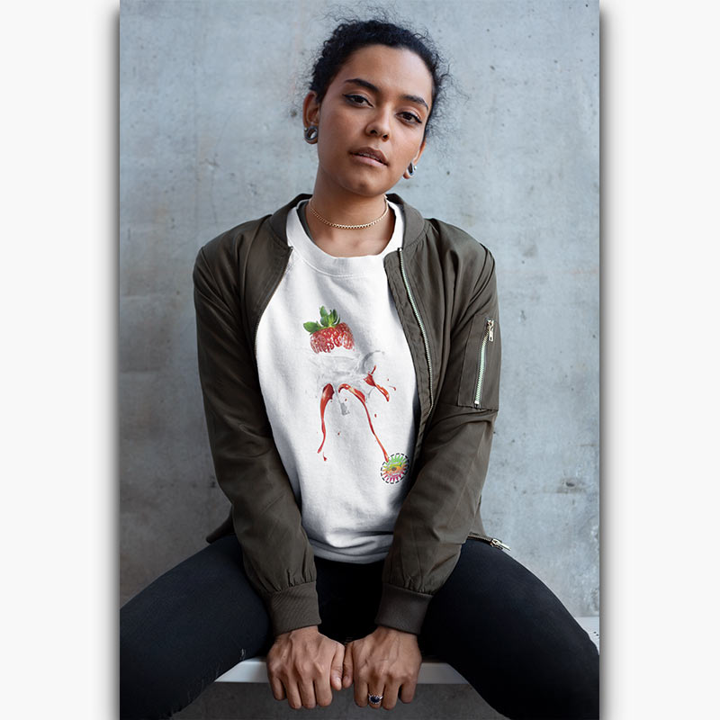Sweat Bio - Enfant/Adolescent - Fraise Splash