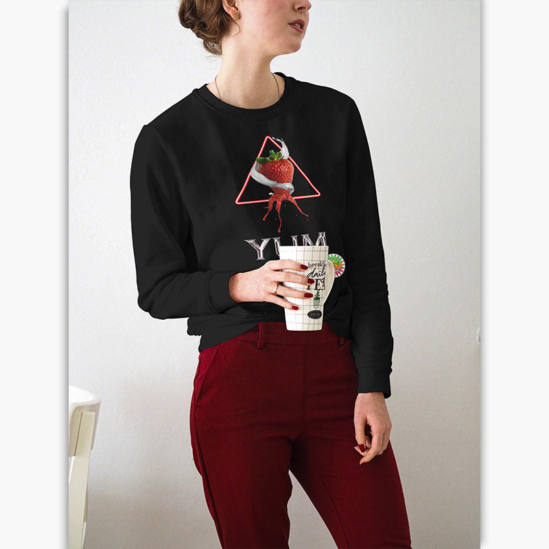 Sweat Bio - Femme - Fraise Yum