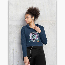 Charger l&#39;image dans la galerie, Sweat à capuche BIO - Femme - Musique Vibration