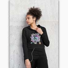 Charger l&#39;image dans la galerie, Sweat à capuche BIO - Femme - Musique Vibration