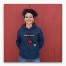 Charger l&#39;image dans la galerie, Sweat à capuche Bio Femme - Viens on s&#39;aime