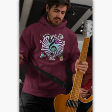 Charger l&#39;image dans la galerie, Sweat à capuche Bio - Homme - Musique Vibration