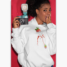 Charger l&#39;image dans la galerie, Sweat à capuche Bio Femme - Fraise Splash