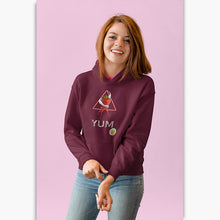 Charger l&#39;image dans la galerie, Sweat à capuche Bio Femme - Fraise Yum