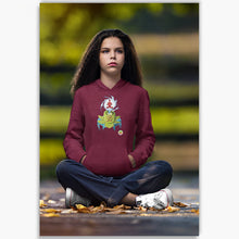 Charger l&#39;image dans la galerie, Sweat à capuche Bio Femme - Kiwi Lotus OM