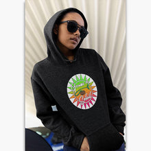Charger l&#39;image dans la galerie, Sweat à capuche Bio - Femme - Logo Graine de Soleil