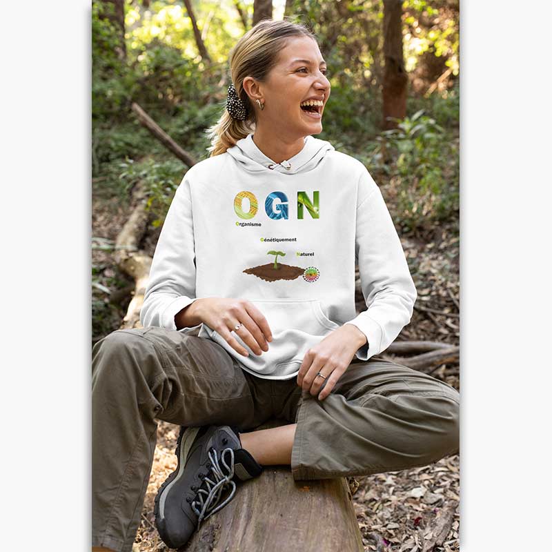Sweat à capuche Bio - Femme - OGN