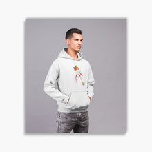 Charger l&#39;image dans la galerie, Sweat à capuche Bio - Homme - Fraise Splash