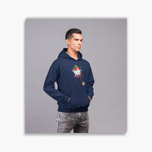 Charger l&#39;image dans la galerie, Sweat à capuche Bio - Homme - Fraise Splash