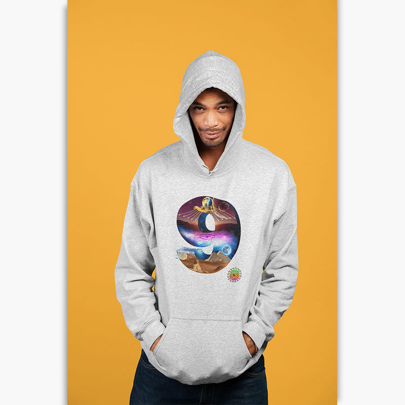 Sweat à capuche Bio - Homme - Egypte Thot neuf