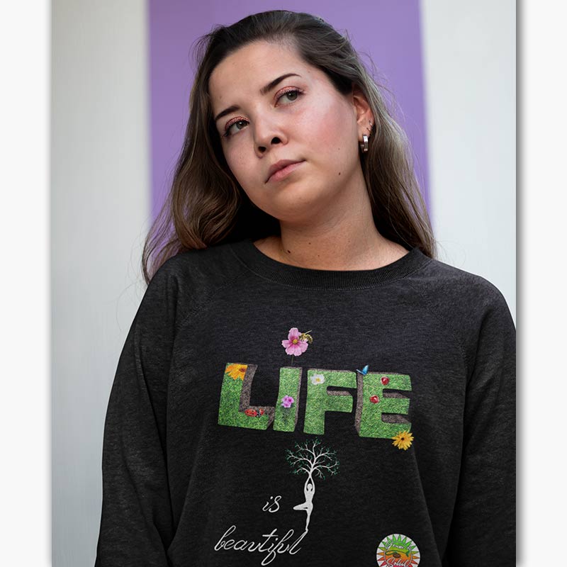 Sweat Bio - Enfant/Adolescent - Life is Beautiful [variante]