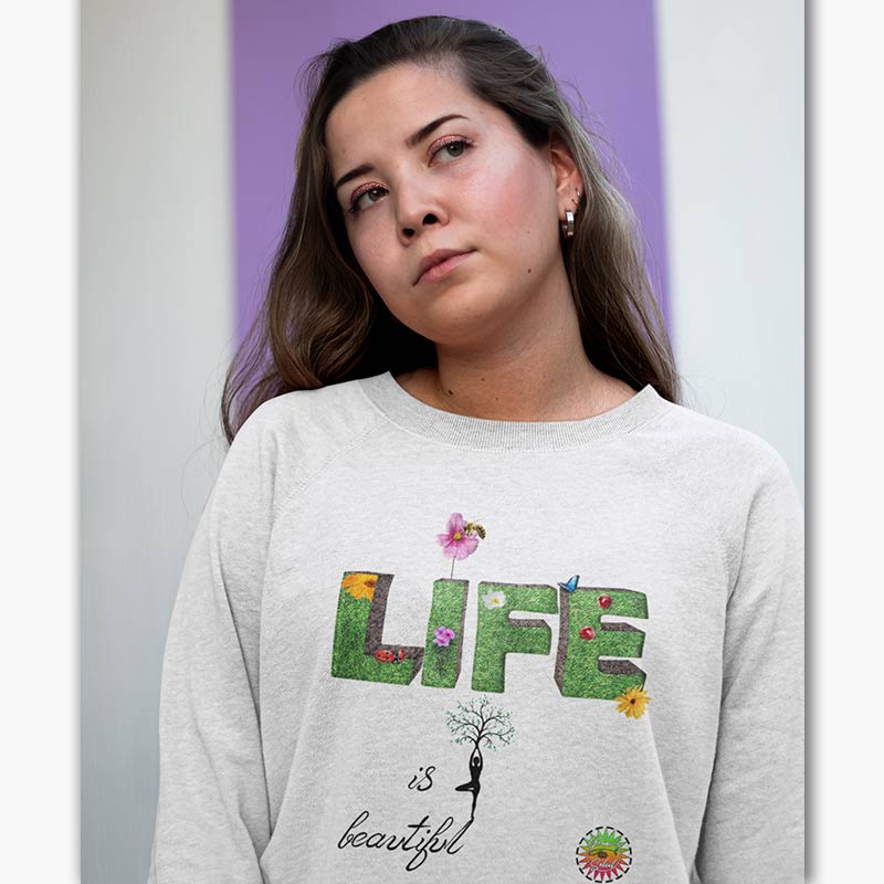 Sweat Bio - Enfant/Adolescent - Life is Beautiful